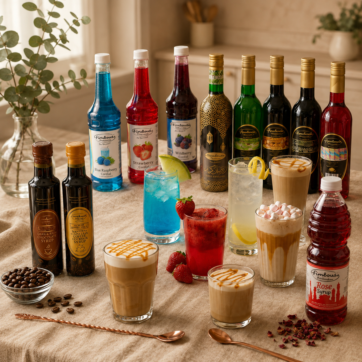Cordials and Syrups