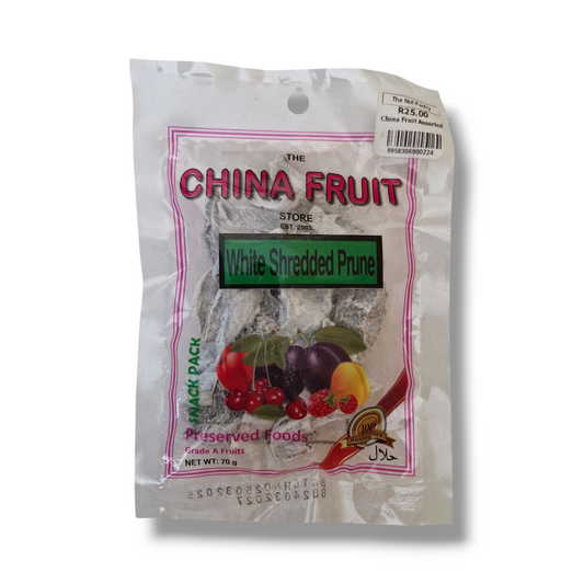 China Fruit - White Shredded Prune