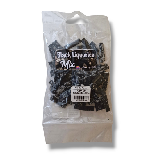 Indulge Black Liquorice Mix 70g