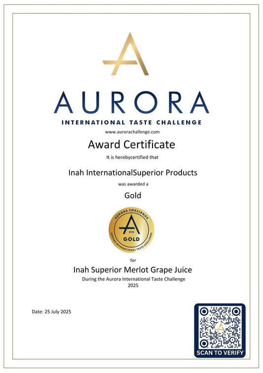 Inah Merlot Superior Grape Juice
