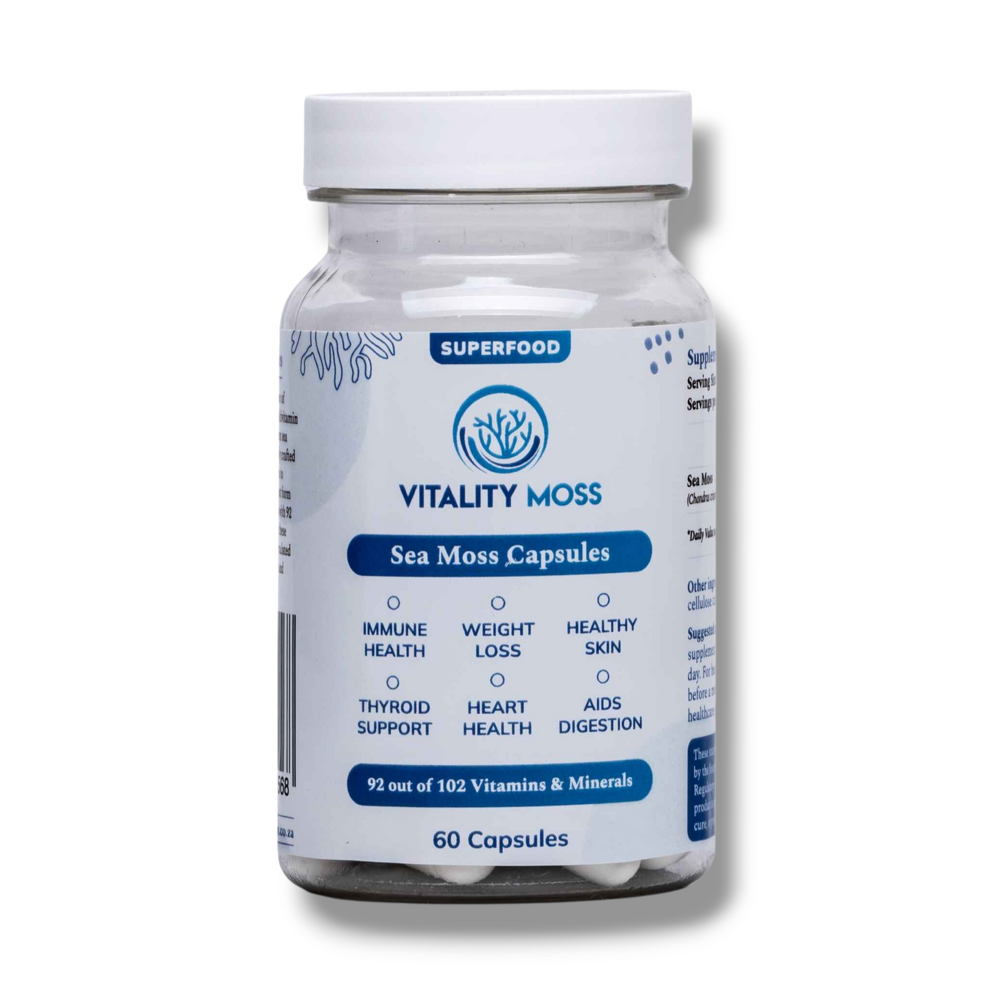 Vitality Moss - Irish Sea Moss Capsules