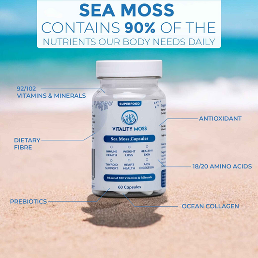 Vitality Moss - Irish Sea Moss Capsules